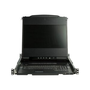 17" Startech.com 17" Dual Rail Rackmount Kvm Console With 1080p - Dvi & Vga - Kvm Console - Full Hd (1080p) - 17.3"  0065030872515