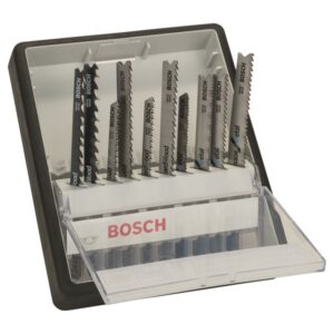 Bosch 10-delars Robust Line Wood And Metal-sticksågsbladsats T-skaft T 244 D; T 144 D; T 101 Ao; T 101 B; T 101 Aof; T 101 Bf; T 118 Eof; T 118 Af; T 118 Bf; T 123 X  3165140446266