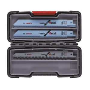 Bosch 15-delars Tigersågbladssats Wood And Metal Basic S 918 Af (5x); S 918 Bf (5x); S 617 K (5x)  3165140846479