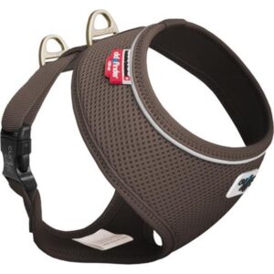 Curli Basic Harness Air-mesh Brown Xl  7640144825294