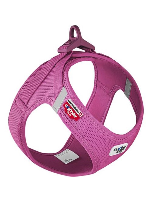 Curli Vest Harness Clasp Air-mesh - Fuchsia (s)  7640144829940