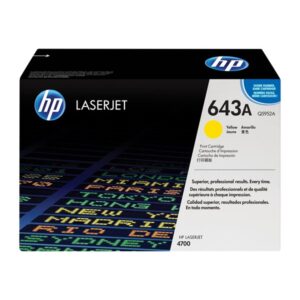 Hp 643a / Q5952a - Yellow Laser Toner - Tonerkassett Yellow  829160493893