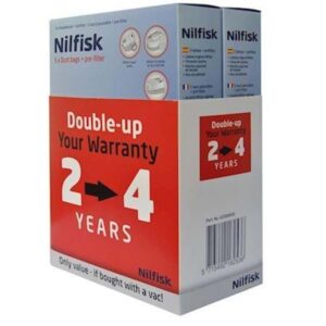 Nilfisk Coupe Warranty Box  5715492162536