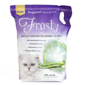 Dogman Cat Litter Frosty Apple Scent 10l  7312137181204